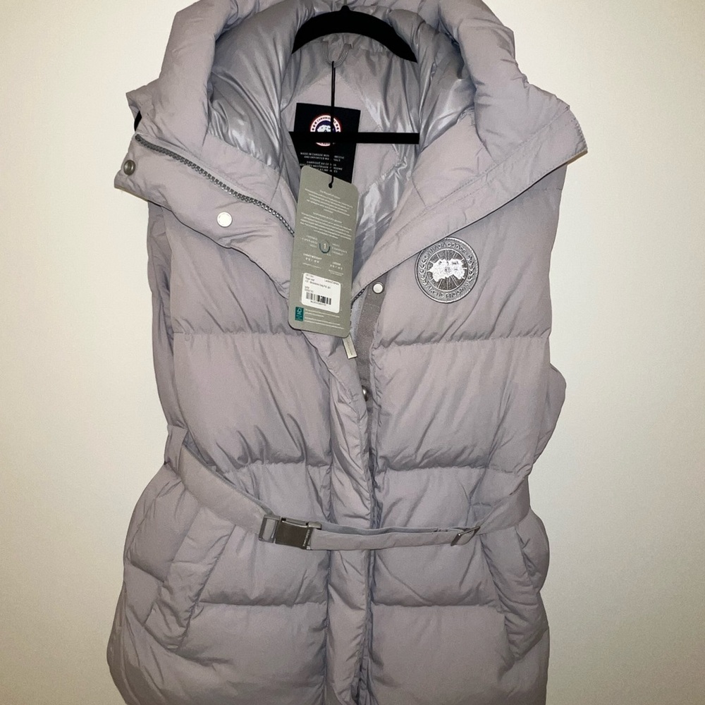 Canada Goose Rayla Vest in Moonstone Grey - Picture 2 of 8